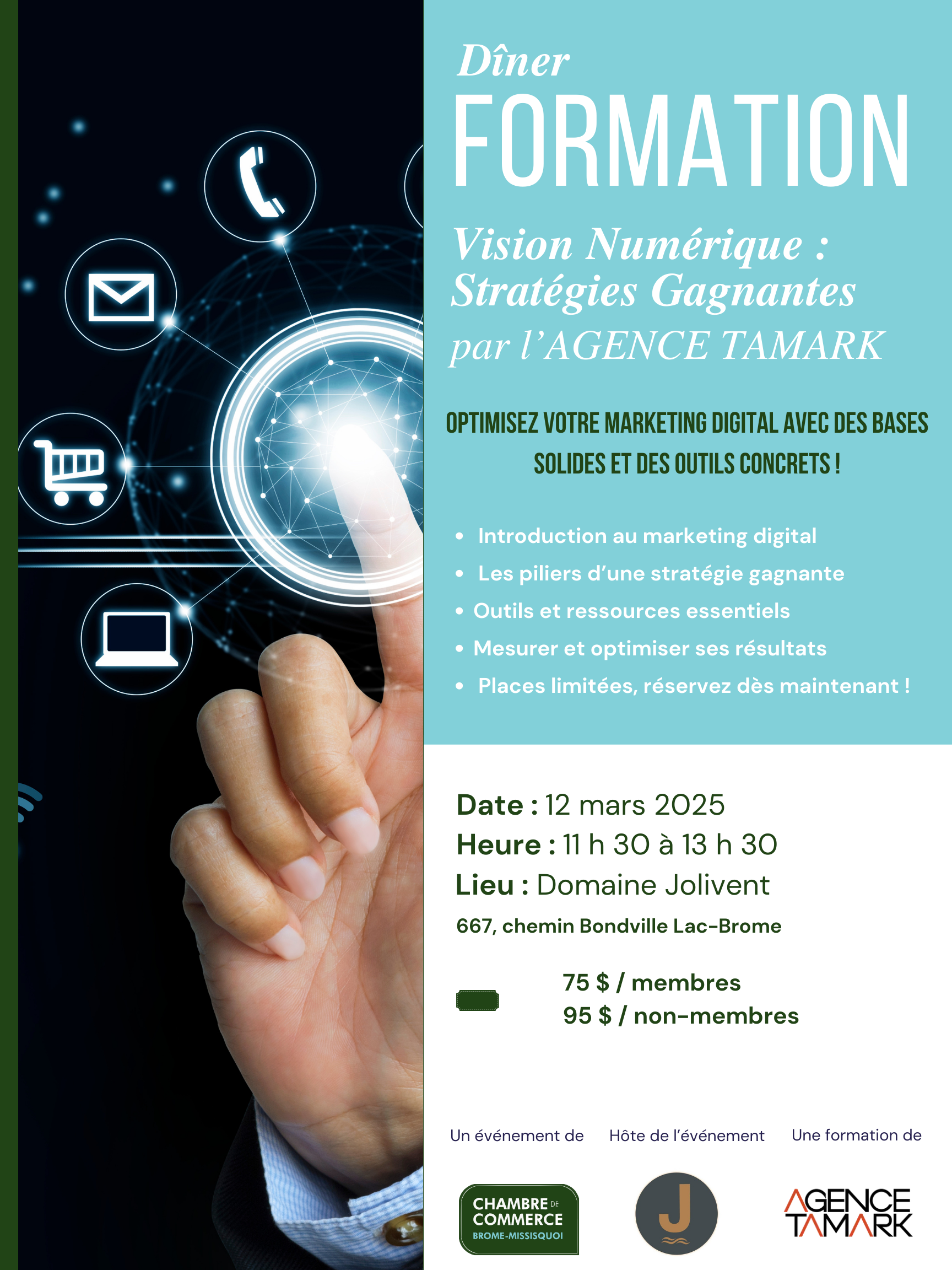 diner formation - AGENCE TAMARK - MARS - CCBM